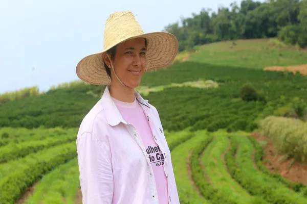 Foto relacionada a notícia: Com apoio do Estado, produtora de café investe em irrigação e prevê safra de redenção
