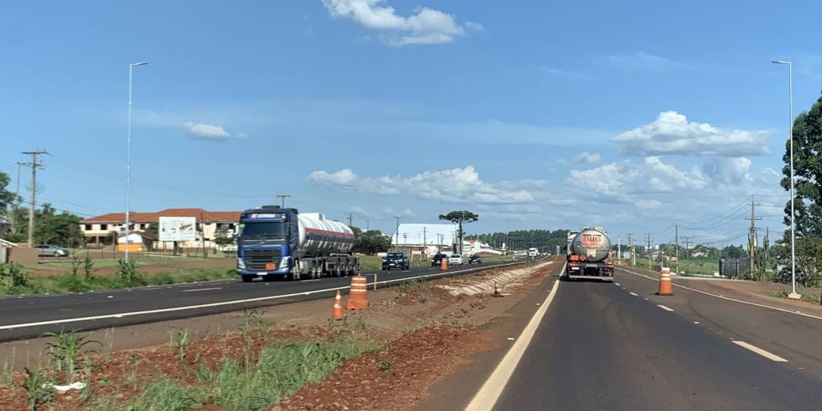 DER confirma a liberação de trecho duplicado da BR-277 para o Show Rural