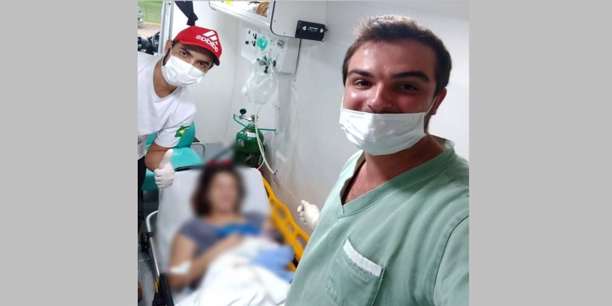 Novamente: Mais um parto é realizado dentro da ambulância do P.S de Boa Vista da Aparecida