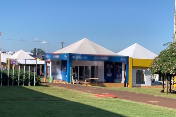 Crea-PR fiscaliza montagem de estandes no 35º Show Rural Coopavel