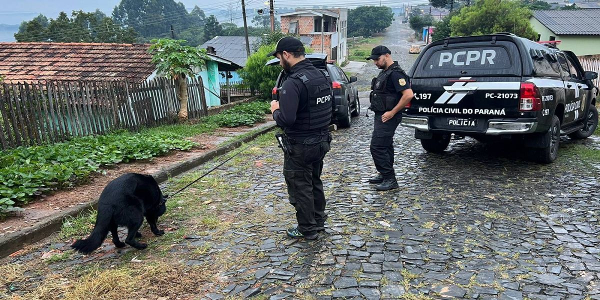 Polícia Civil do Paraná realiza operação e prende dois homens em Imbituva