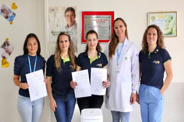 Banco de leite do HUOP recebe doação de centrífuga de leite humano