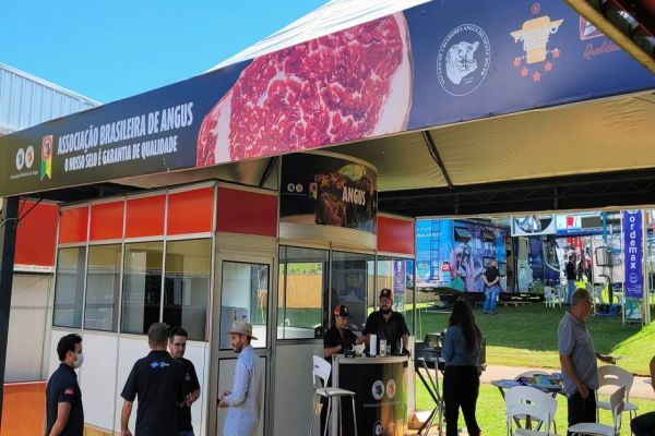 Angus participa do Show Rural Coopavel com apresentação técnica e degustação