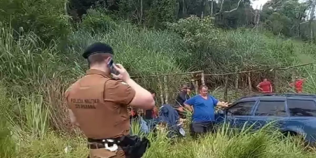 Polícia Militar frustra invasão de terra do grupo intitulado FNL em Quedas do Iguaçu