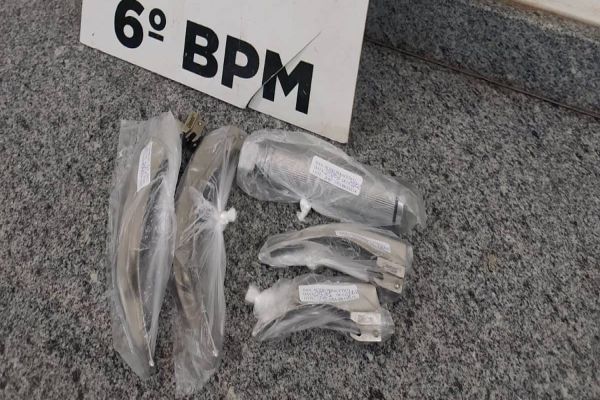 Homem é detido pela PM com produtos hospitalares furtado da UPA Brasília