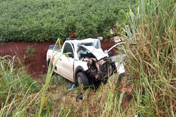 Colisão frontal envolvendo dois veículos deixa vítima fatal na BR-369