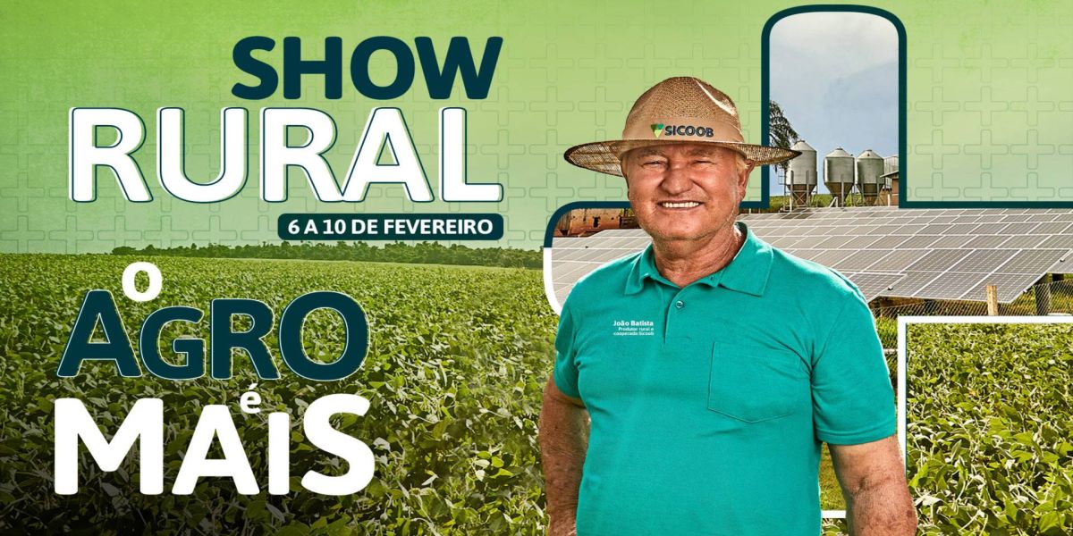 Sicoob marca presença no Show Rural 2023