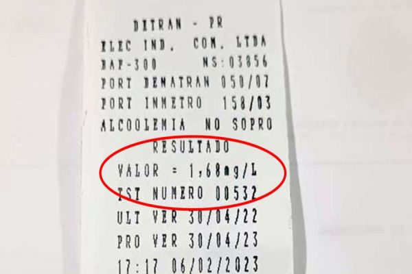 Condutor embriagado é preso após causar acidente de trânsito no Parque Verde