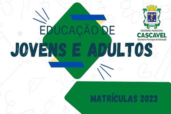 Combate ao analfabetismo: Cascavel oferece acesso à Educação para Jovens e Adultos