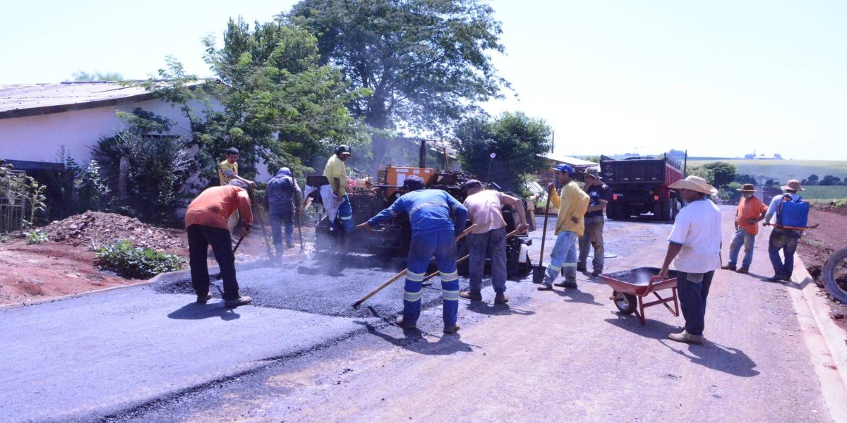 Sonho realizado: Rua Aldino Formiguieri é asfaltada em Corbélia