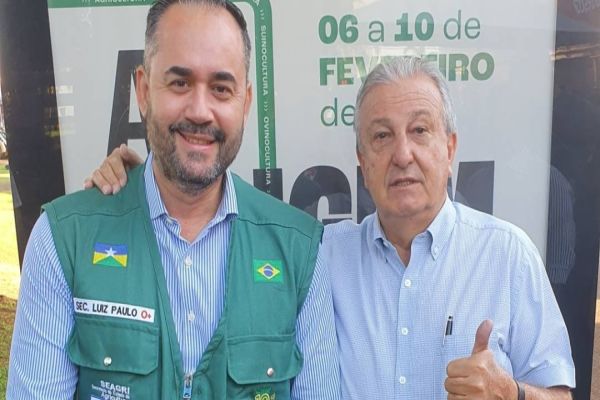 Oeste e Show Rural ensinam muito ao estado de Rondônia, diz o secretário Luiz Paulo