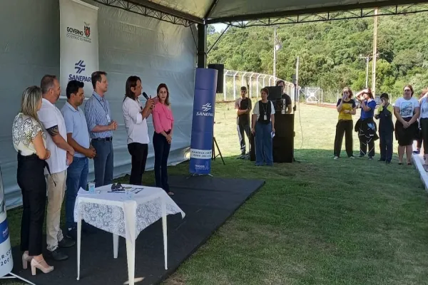 Foto relacionada a notícia: Investimentos da Sanepar em Santa Tereza do Oeste chegam a R$ 36 milhões