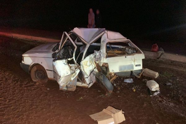 Grave acidente de trânsito na BR-163 deixa sete vítimas; Uma criança que foi ejetada do veículo