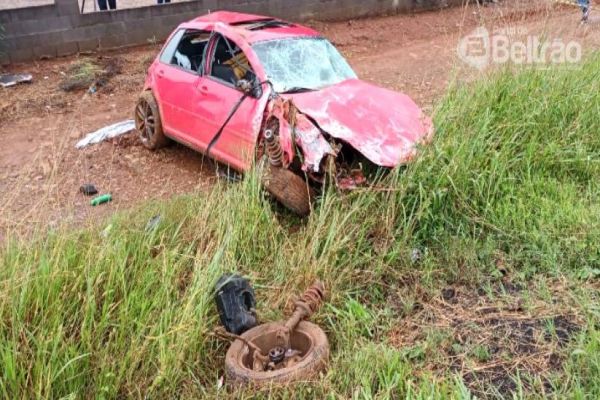 Homem morre em grave acidente na PR-566, em Francisco Beltrão
