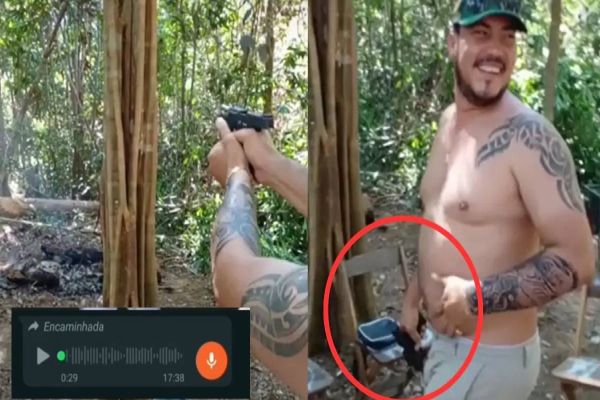 Imagem referente a notícia: 'Não quero confronto com a polícia. Vou me entregar', diz segundo autor de chacina em Sinop