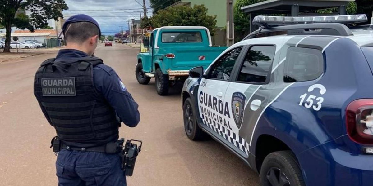 Guarda Municipal de Cascavel recupera caminhonete furtada em ação de patrulhamento