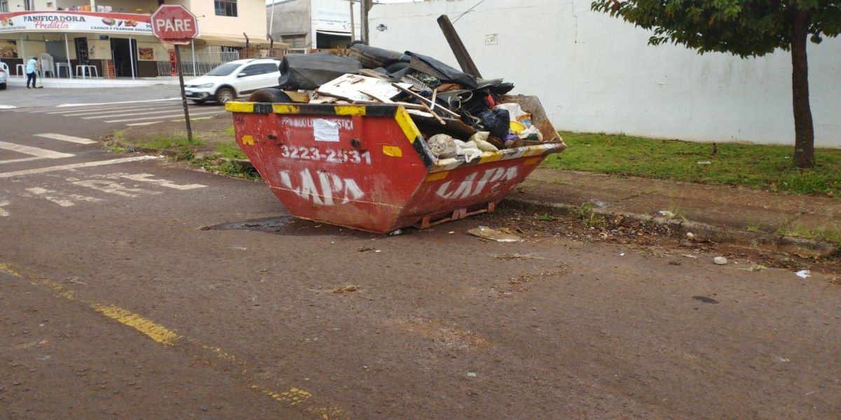 Saúde instala caçambas de coletar lixo de pequeno volume no Interlagos e eliminar focos do mosquito