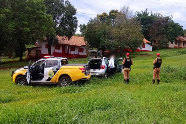 Perseguição policial resulta na apreensão de mais de 100 kg de maconha em Toledo