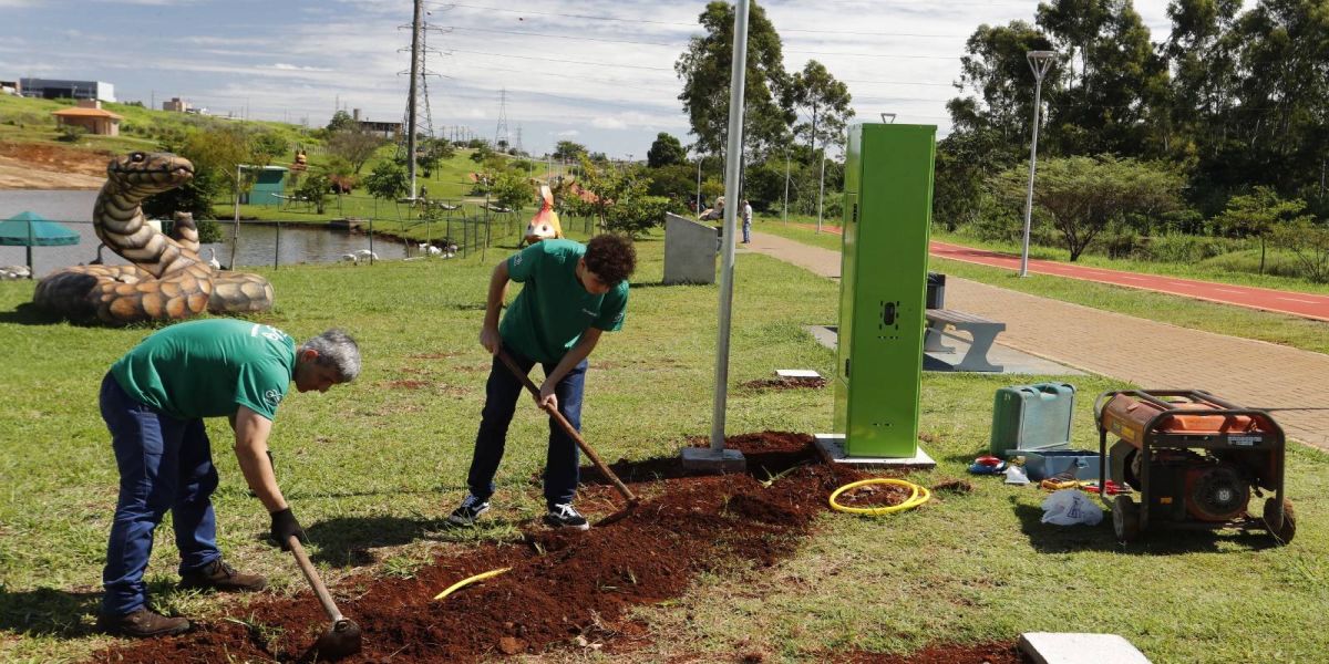 Ecopark Oeste ganha estação de bicicletas compartilhadas