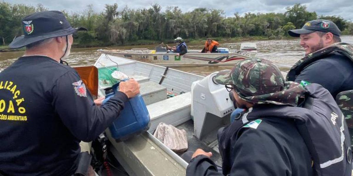Pesca ilegal: Estado finaliza a Piracema com 23 flagrantes e quase R$ 450 mil em multas