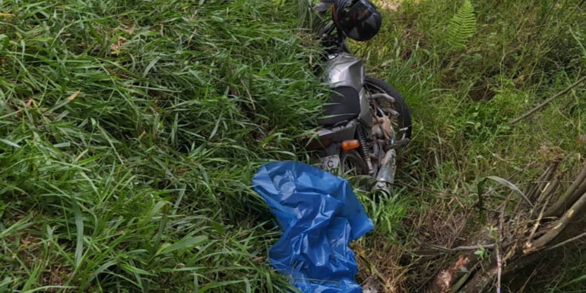 Motociclista inabilitado morre em grave acidente na PRC 487 em Ivaí-PR