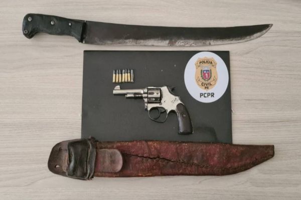 Polícia Civil apreende arma de fogo utilizada em homicídio e autor se apresenta