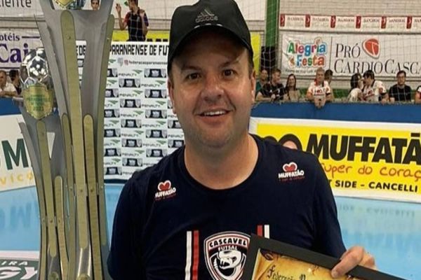 Presidente do Cascavel Futsal renuncia por questões pessoais e deixa diretoria em fase de transição
