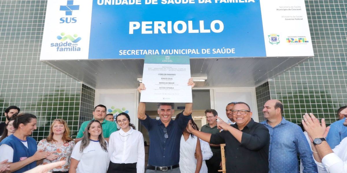 Revitalização da USF do Periolo garante mais conforto aos pacientes em Cascavel