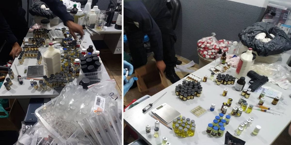GM descobre laboratório clandestino de anabolizantes durante atendimento a homem em surto