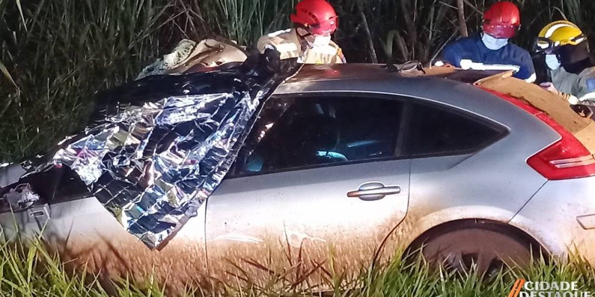 Tragédia na BR 369: Acidente grave deixa três mortos e um ferido entre Campo Mourão e Mamborê