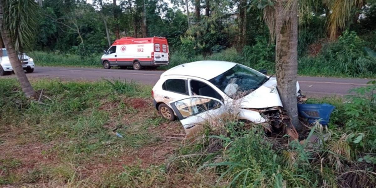 Morre segunda vítima de acidente na PR-471 envolvendo carro da saúde de Quedas do Iguaçu