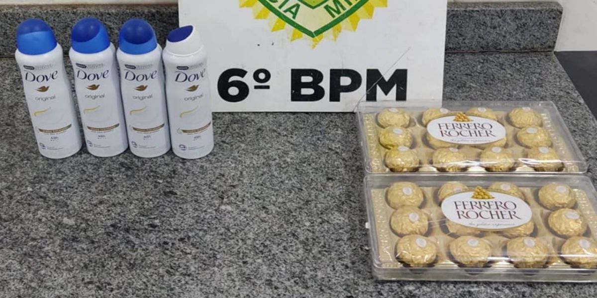 Homem é detido após furtar chocolates em supermercado no bairro Coqueiral