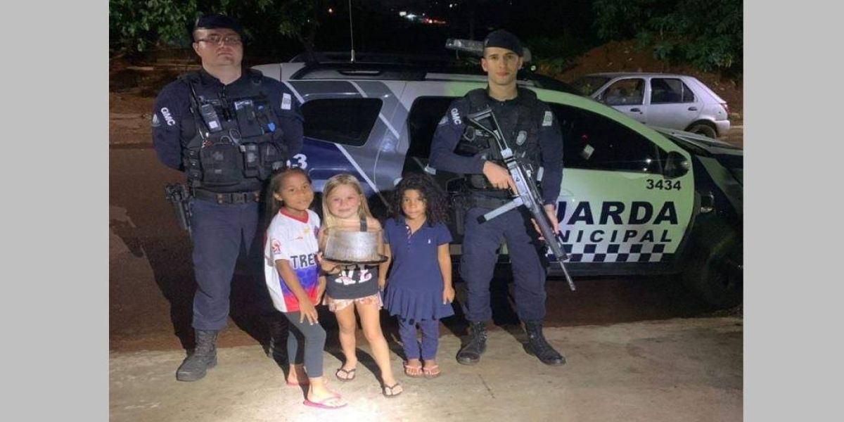 Guarda Municipal de Cascavel realiza sonho de aniversário de criança apaixonada pela instituição