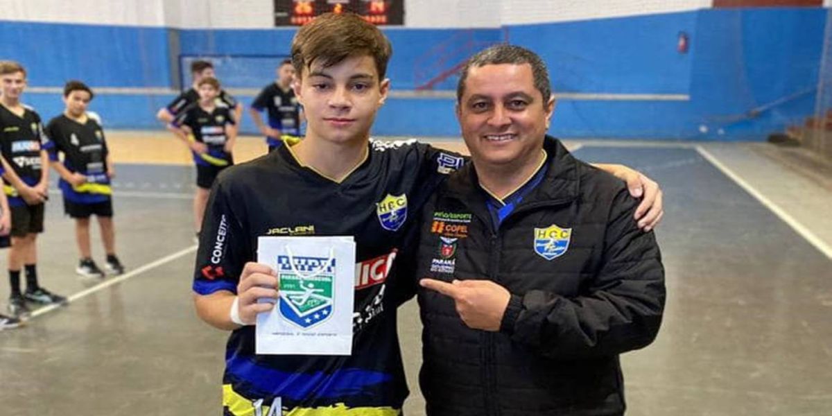 Atleta de Corbélia, Pedro Schmitt é selecionado para seletiva da Seleção Paranaense de Handebol