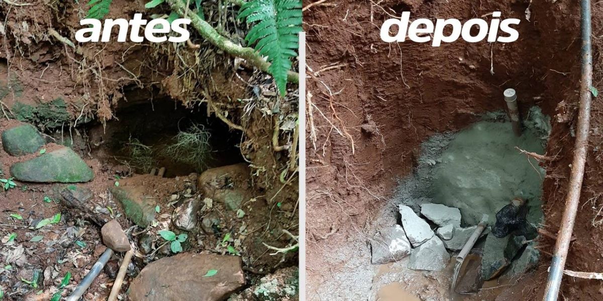 Recuperação de nascentes promove a preservação do meio ambiente em Cafelândia