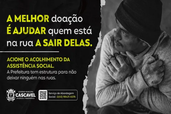 Foto relacionada a notícia: Quer ajudar pessoas em situação de rua? Saiba como prestar o verdadeiro auxílio!