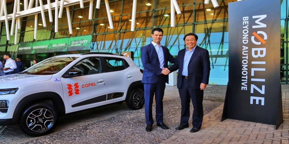 Copel inicia implementação de frota de veículos elétricos