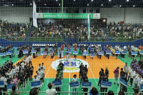 Abertura dos Jogos Escolares do Paraná reúne mais de 2 mil alunos em Cascavel