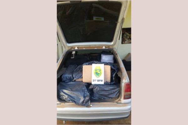 Polícia Militar apreende quase duas toneladas de camarão contrabandeado no sudoeste do Paraná