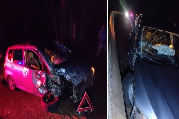 Quatro pessoas feridas em acidente na BR-163, próximo a Lindoeste