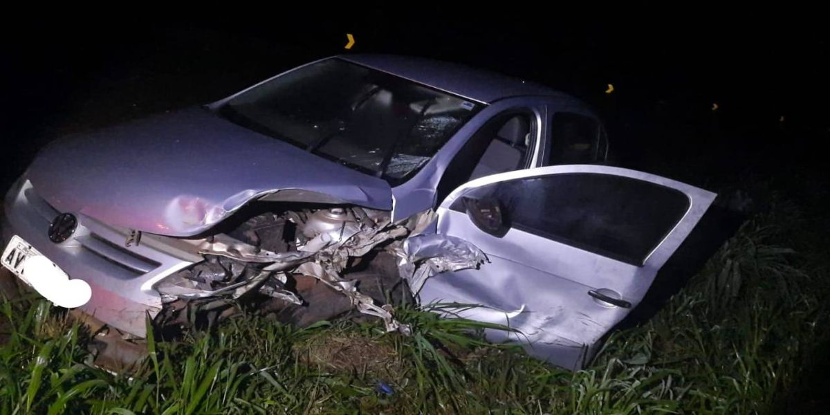 Mulher de 55 anos morre após violenta colisão na PR-473 em Espigão Alto do Iguaçu