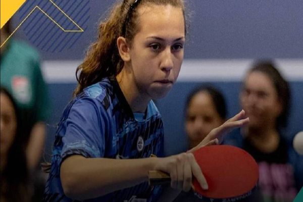 Karoline Gruchoski conquista vaga na Seleção Brasileira Olímpica de Tênis de Mesa sub-13