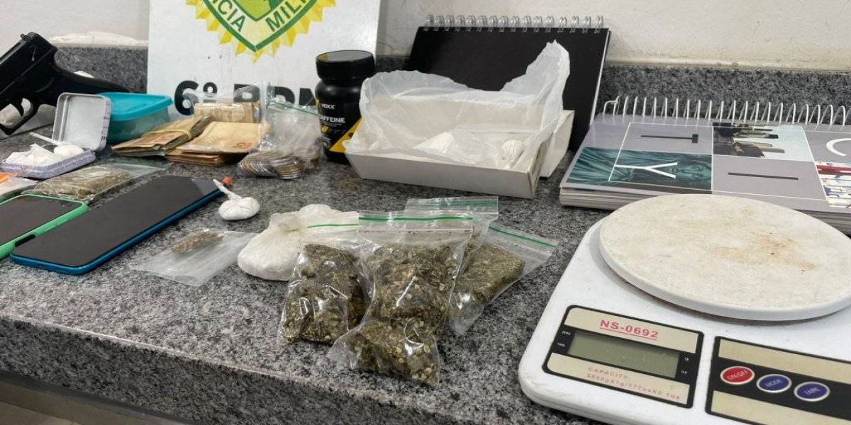 Polícia Militar acaba com ponto de tráfico em Corbélia