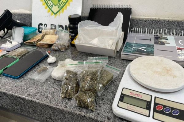 Polícia Militar acaba com ponto de tráfico em Corbélia