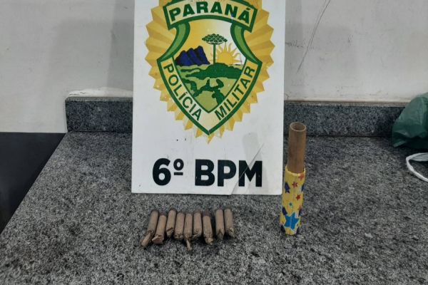 Cidadão é preso por portar rojões e resistir à abordagem policial durante partida de futebol