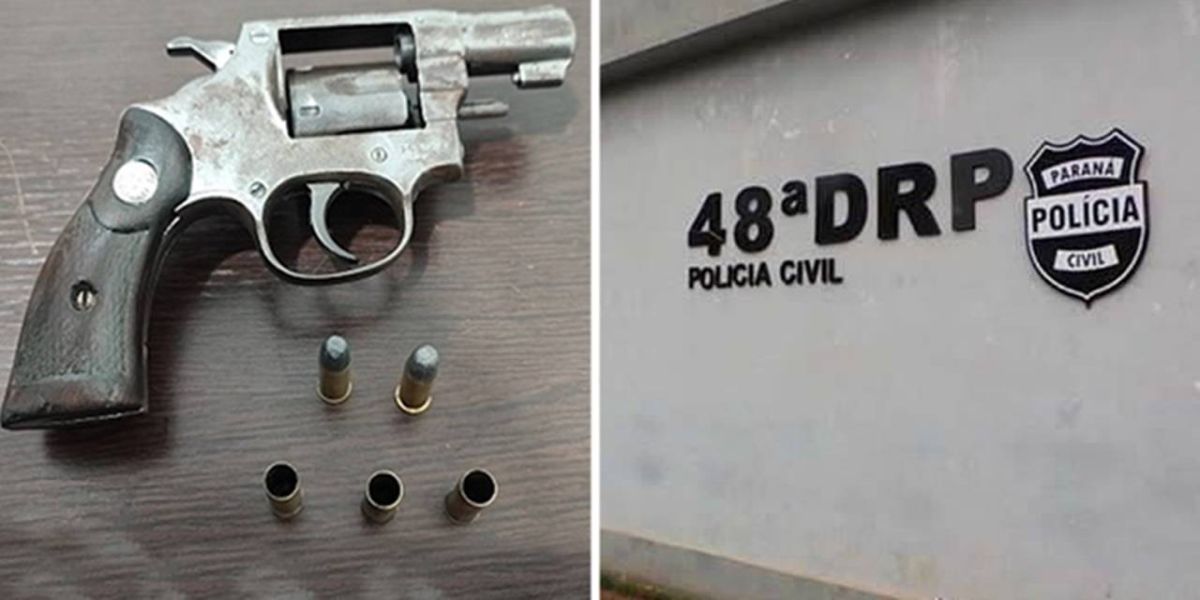 Mulher é baleada pelo ex-companheiro frente da Delegacia de Assis Chateaubriand; Autor foi preso