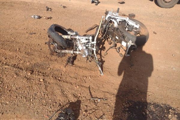 Acidente violento mata motociclista na PR-445 no distrito da Warta; A vítima teve a perna amputada