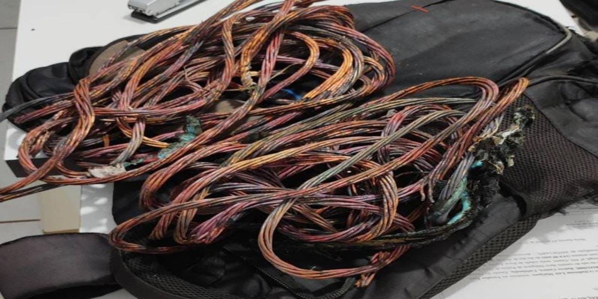 Polícia Militar apreende fios de cobre em Cafelândia após denúncia de furto