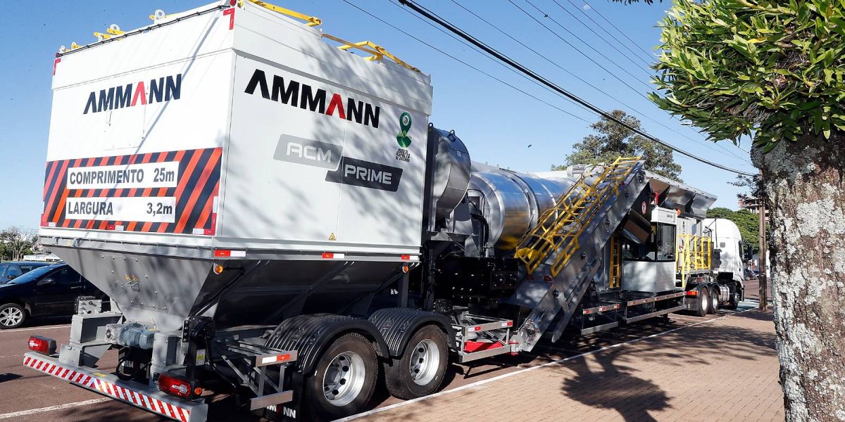 Cascavel terá nova usina de asfalto tecnologicamente avançada e ambientalmente sustentável
