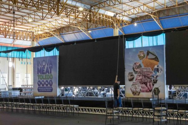 Estrutura do INOVAMEAT 2023 está sendo finalizada